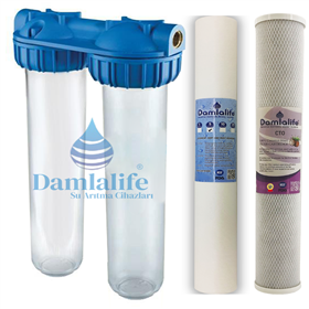 Atlas Orjinal Italyan 20'' inç İkili Bina Girişi Filtre Daire Kuyu