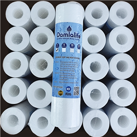 10'' Su Arıtma spun 1 Micron Sediment Filtre (25 Adet)