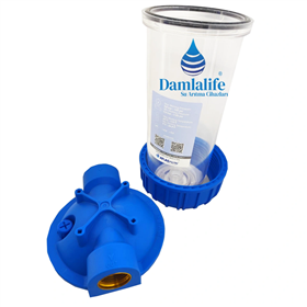 Atlas Italyan 10'' Yıkanabilir Tortu Filtresi Ve Kabı 3/4