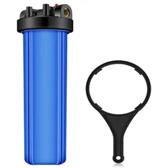 Big Blue 20'' Inç Jumbo Boy Büyük Mavi Boş Filtre Kabı 3/4