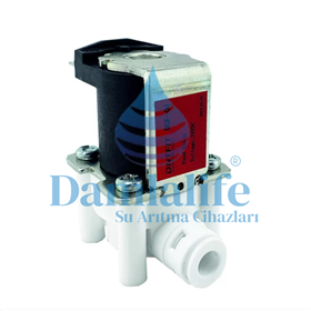 Su Arıtma Selenoid Valf 6 Mm Hortum Quıck Bağlantılı 24 V Dc