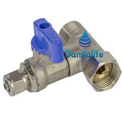 Combo Hat Alma Bağlantı 1/4 Mini Vana Su Arıtma Cihazı 3/8 Combo Hat Alma Bağlantı 1/4 Mini Vana