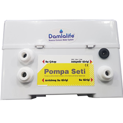 Arıtma Cihazı  Pompası Su Arıtma Cihazı Pompa Seti 75-80-100 Gpd Uyumlu