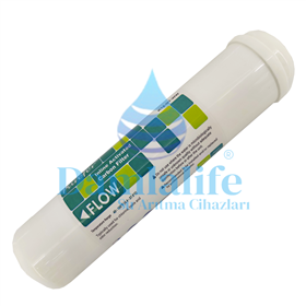 Purefer K02-GT-WW 10 İnç inline Çubuklu Post Karbon Filtre