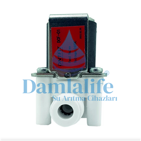 Su Arıtma Selenoid Valf 6 Mm Hortum Quıck Bağlantılı 24 V Dc