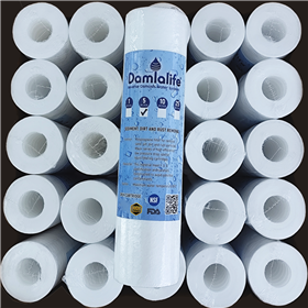 10'' Su Arıtma spun 5 Micron Sediment Filtre (25 Adet)