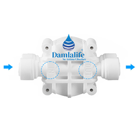 1/4 Quick Valf Dörtlü Vana 1/4 Quick Shut Off Valf 4 Yönlü Vana