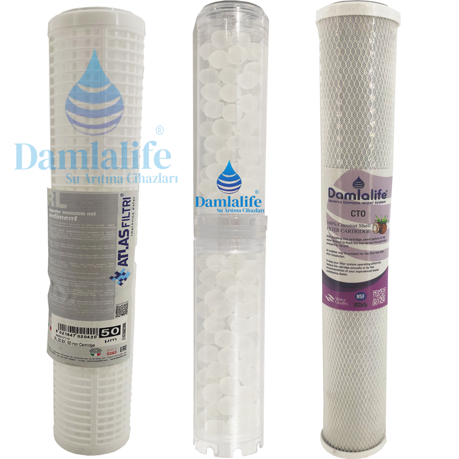 silifoz CTO ve yıkanabilir filtre