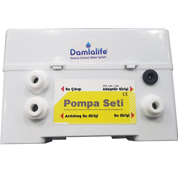 Su Arıtma Cihazı Pompa Seti 75-80-100 Gpd Uyumlu 2
