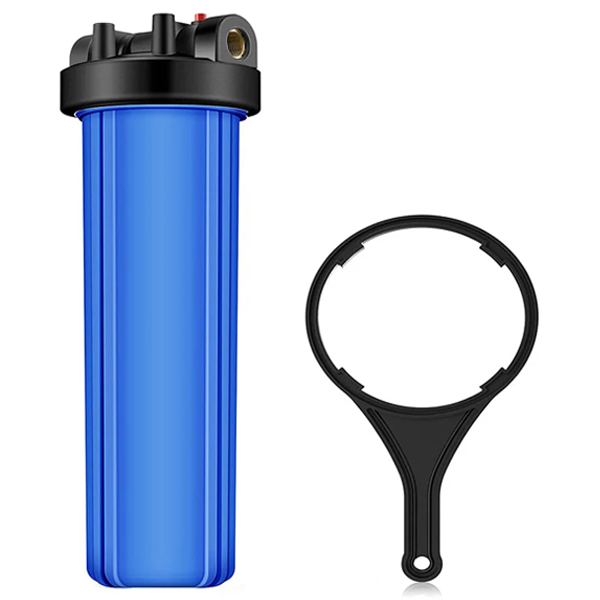 Big Blue 20'' Inç Jumbo Boy Büyük Mavi Boş Filtre Kabı 3/4