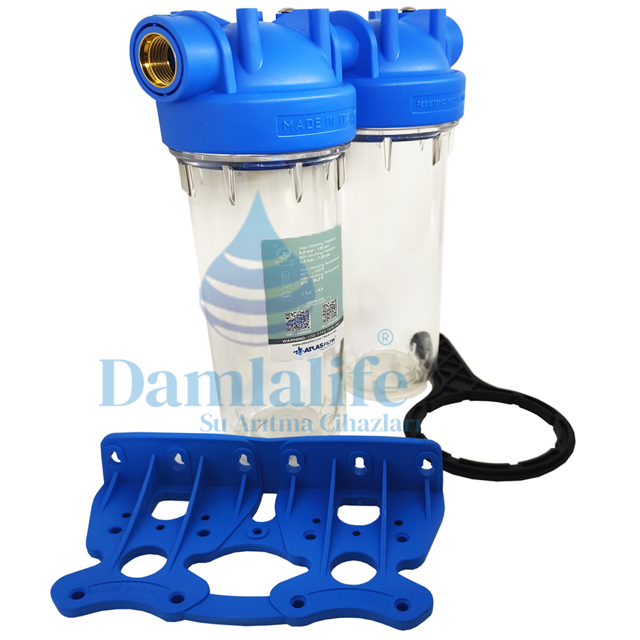 atlas duo boş filtre kabı