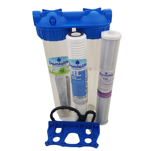 Atlas 20'' inç 3/4 İkili Kuyu Suyu Arıtma Filtresi Atlas 20'' inç 3/4 İkili Kuyu Suyu Arıtma Filtresi