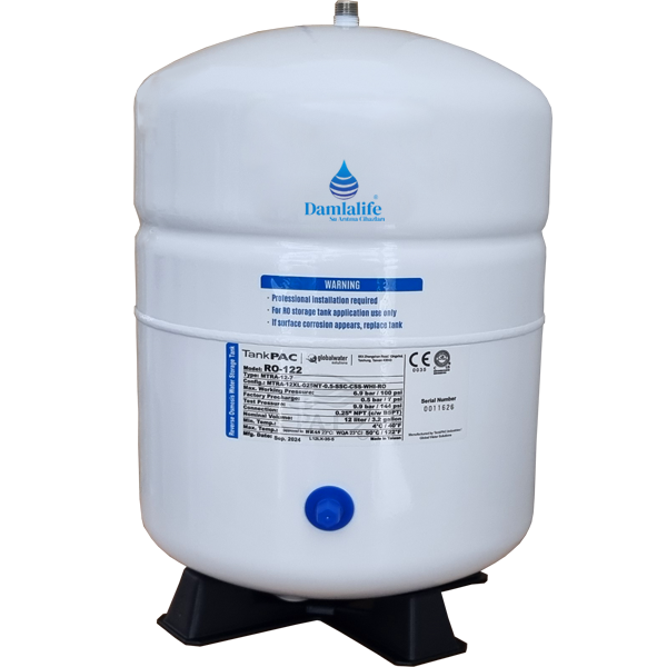 9 Litre White Su Arıtma Tankı