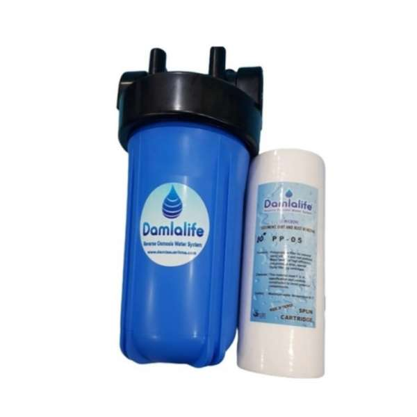 Big Blue 10'' Filtre Kabı Ve 5 Micron Sediment Spun Elyaf Filtre