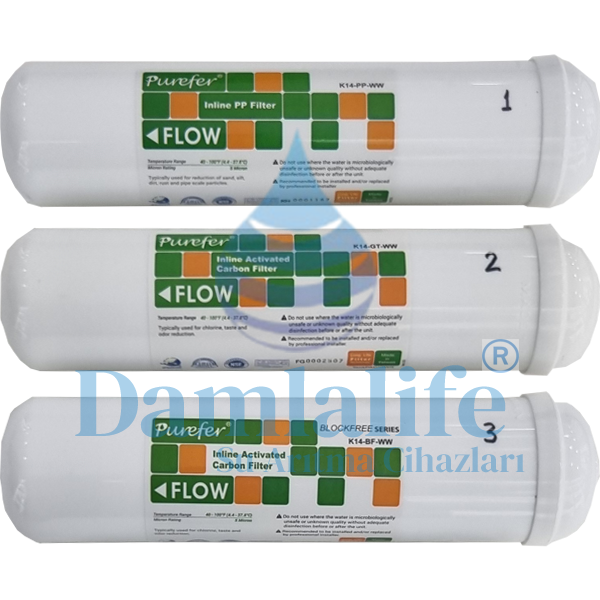 Üçlü Filtre Seti 12