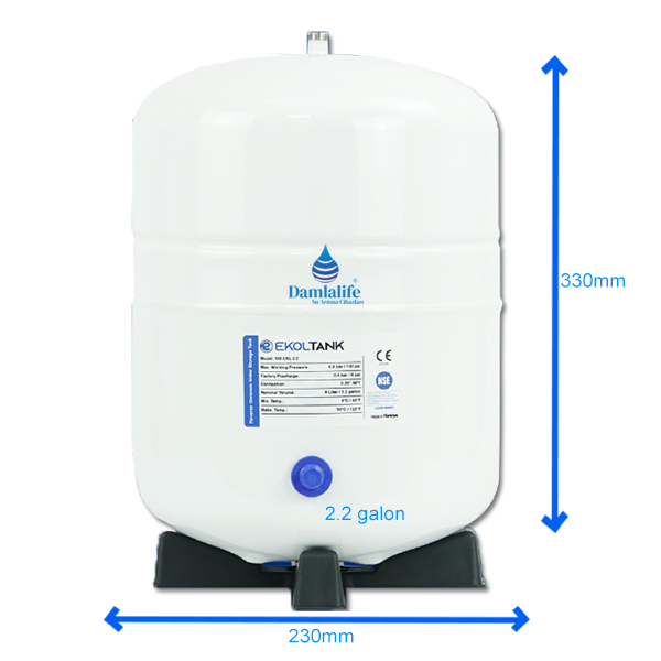 8 Litre Su Arıtma Tankı