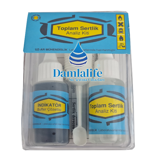 Toplam Sertlik Analiz Kiti Su Testi Analiz Sıvısı Toplam Sertlik Kiti